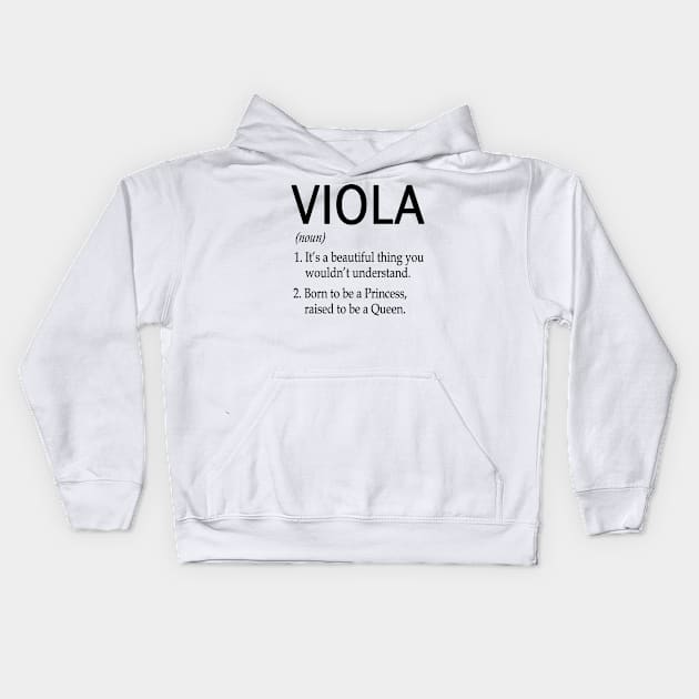 Viola Kids Hoodie by ChantersMeyer